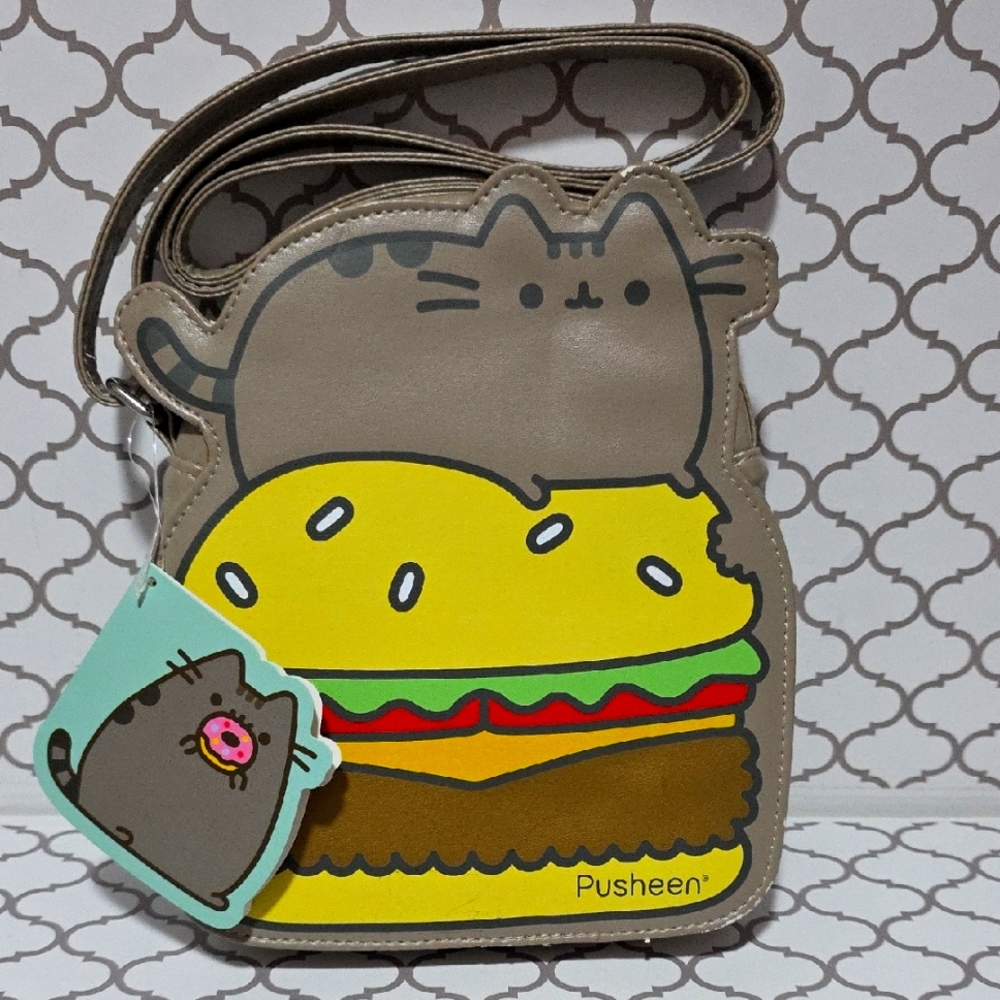 Pusheen Burger Crossbody Bag DAMAGED